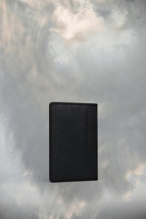 Maison Margiela Leather Small Cardholder Svarta | SE_MM51193
