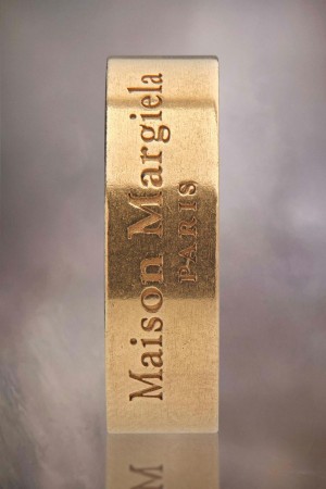 Maison Margiela Logo Ring Guld | SE_MM71930