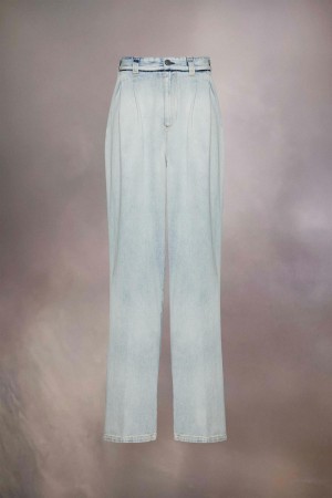 Maison Margiela Memory Of Oversized Jeans Ljusblå | SE_MM77966