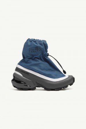 Maison Margiela Mm6 X Salomon Cross Mid Sneakers Blå | SE_MM23623