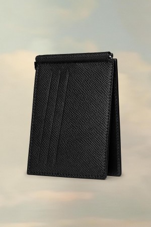 Maison Margiela Money Clip Wallet Svarta | SE_MM65234
