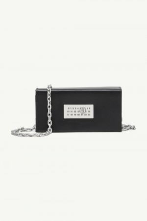 Maison Margiela Numeric Chain Wallet Svarta | SE_MM42426