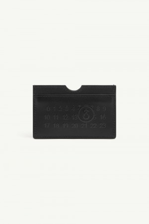 Maison Margiela Numeric Logo Cardholder Svarta | SE_MM85661