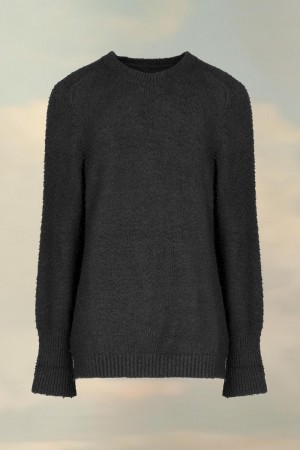 Maison Margiela Oversized Piled Sweater Svarta | SE_MM16706