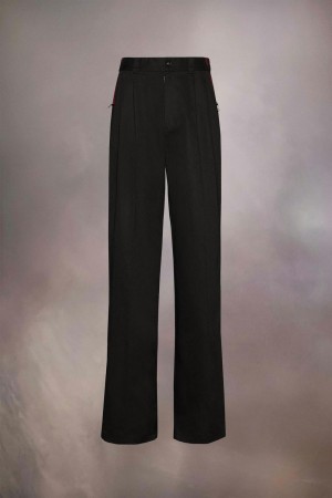 Maison Margiela Pendleton Yoke Trousers Svarta | SE_MM19991