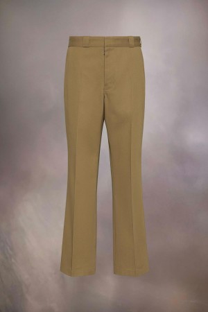 Maison Margiela Pleated Trousers Gröna | SE_MM78019