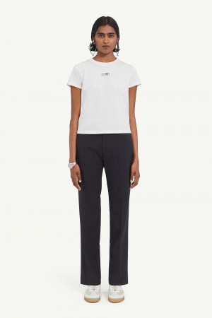 Maison Margiela Print T-shirt Vita | SE_MM53401
