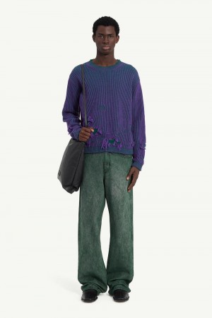 Maison Margiela Reversible Jumper Lila | SE_MM82932