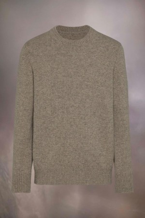 Maison Margiela Shetland Wool Knit Sweater Bruna | SE_MM41736