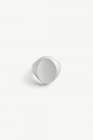 Maison Margiela Signet Ring Silver | SE_MM88312