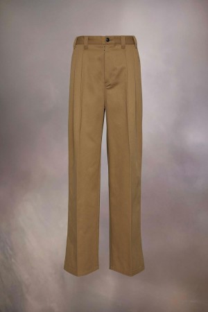 Maison Margiela Skater Chino Trousers Khaki | SE_MM57233