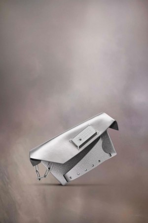 Maison Margiela Snatched Classique Small Silver | SE_MM20441