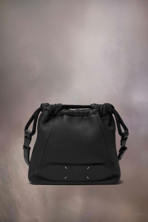 Maison Margiela Soft 5ac Drawstring Small Svarta | SE_MM32139