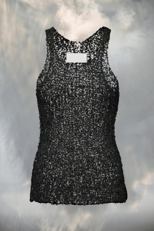 Maison Margiela Soft Dot Tank Top Svarta | SE_MM25184