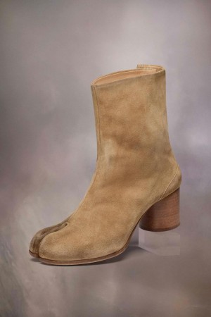 Maison Margiela Tabi Ankle Boot Khaki | SE_MM48234