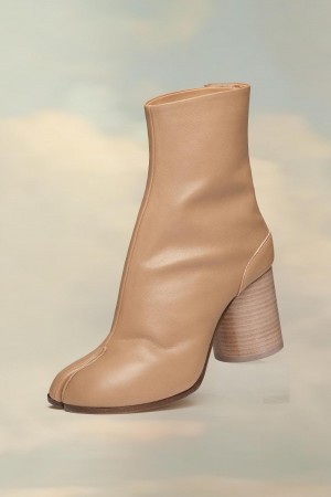 Maison Margiela Tabi Ankle Boots Khaki | SE_MM46236