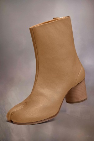 Maison Margiela Tabi Ankle Boots Khaki | SE_MM77497