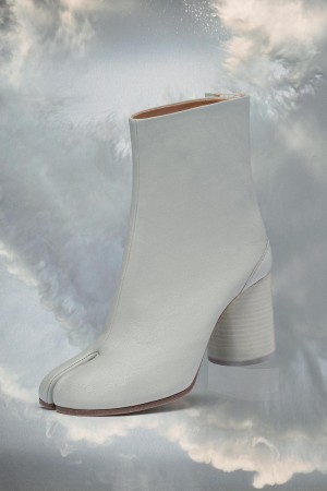 Maison Margiela Tabi Ankle Boots Ljusblå | SE_MM72471