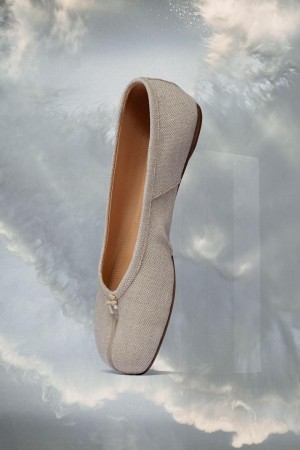 Maison Margiela Tabi Ballerina Grå | SE_MM39738