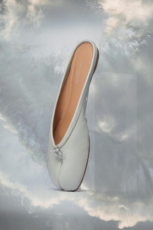 Maison Margiela Tabi Ballerina Mule Ljusblå | SE_MM15324