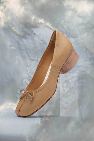 Maison Margiela Tabi Ballerinas Khaki | SE_MM17434