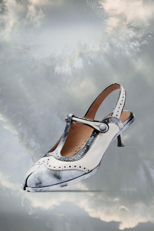 Maison Margiela Tabi Bianchetto Slingback Shoe Vita | SE_MM45230