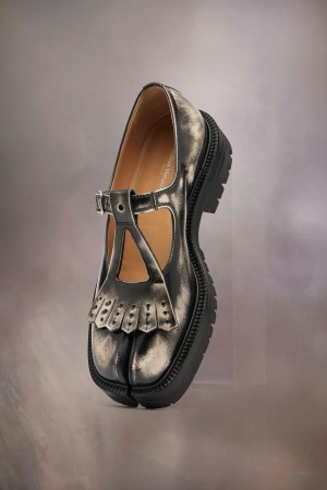 Maison Margiela Tabi Bi-colour Mary-janes Svarta | SE_MM70052