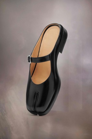 Maison Margiela Tabi City Mary-jane Mules Svarta | SE_MM69652