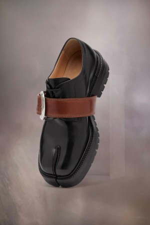 Maison Margiela Tabi Combat Derby Low-tops Svarta | SE_MM54961