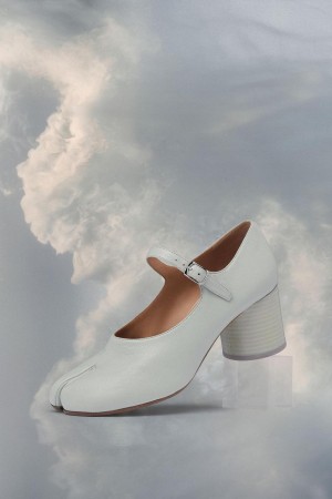 Maison Margiela Tabi Mary-janes Ljusblå | SE_MM58582