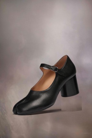 Maison Margiela Tabi Mary-janes Svarta | SE_MM50400