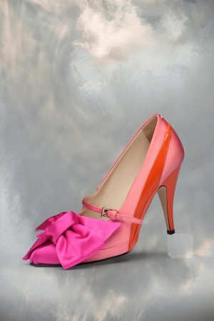 Maison Margiela Tabi Monster Bow Pump Rosa | SE_MM94648