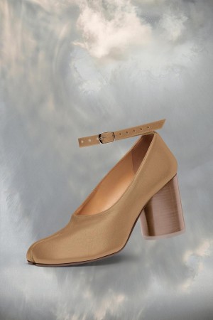 Maison Margiela Tabi Pumps Khaki | SE_MM56371
