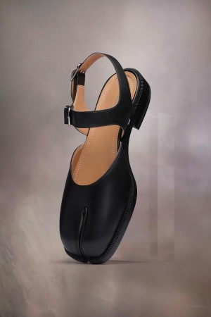 Maison Margiela Tabi Sandals Svarta | SE_MM34789