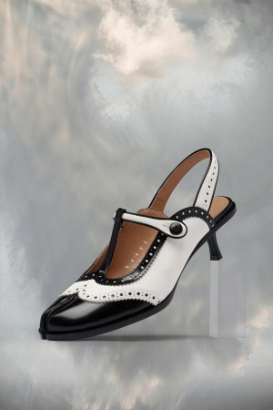 Maison Margiela Tabi Slingback Shoe Svarta | SE_MM71031