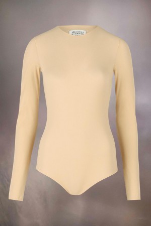 Maison Margiela Technical Jersey Bodysuit Gula | SE_MM84250