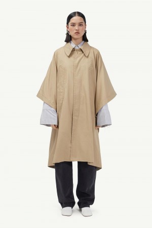 Maison Margiela Trench Coat Khaki | SE_MM46999