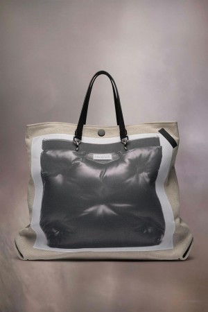 Maison Margiela Trompe L'oeil Glam Slam Shopping Grå | SE_MM40014