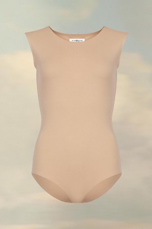 Maison Margiela Viscose Bodysuit Korall | SE_MM98355