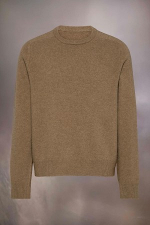 Maison Margiela Washed Lambswool Sweater Bruna | SE_MM42666
