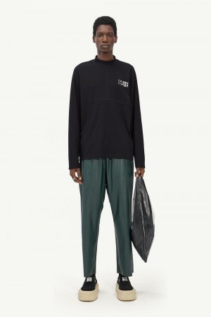 Maison Margiela Zoom Long-sleeve T-shirt Svarta | SE_MM23296